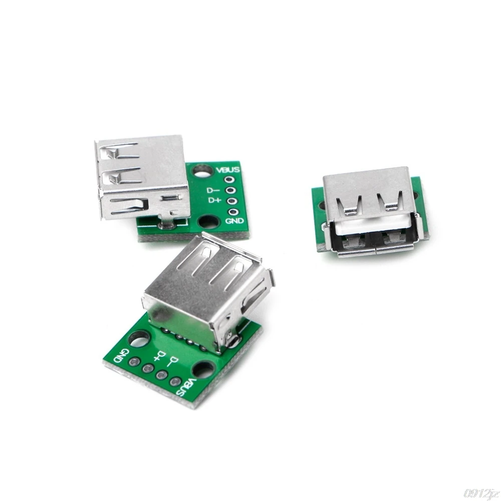 10 шт. розетка USB 2 0 для адаптера DIP 4P 54 мм | Обустройство дома