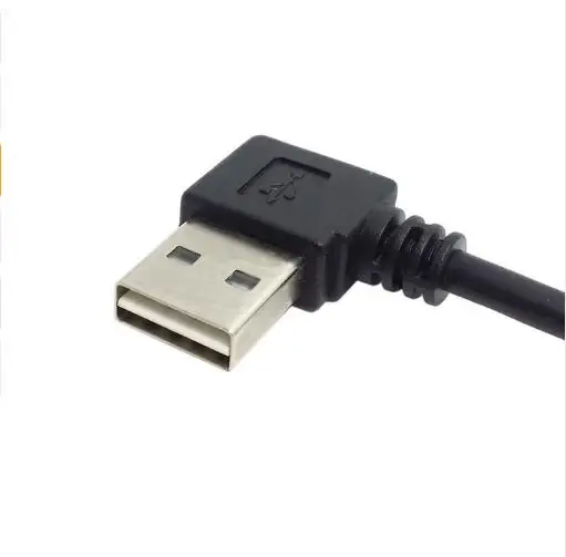 USB 2.0 Male to Micro 5Pin Cable 100cm 1m 3ft Reversible Design Left &amp Right Angled 90 Degree | Компьютеры и офис