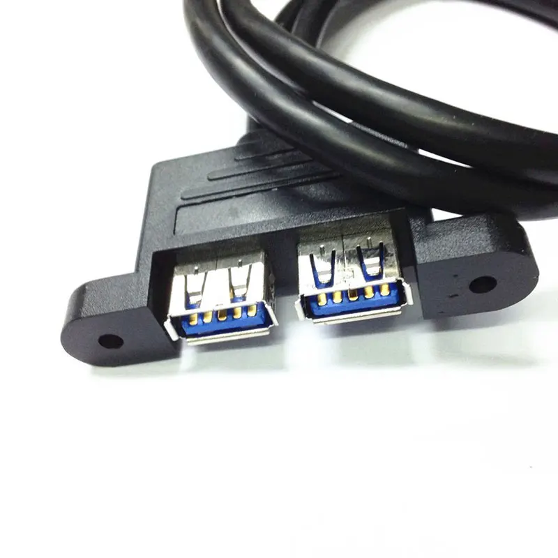 USB 3 мужчин и женщин внешняя переходная линия удлинитель двойной переключатель