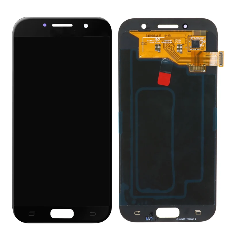 AMOLED/TFT lcd для Samsung Galaxy A5 A520 A520F SM-A520F lcd дисплей кодирующий преобразователь сенсорного экрана в сборе Сменные