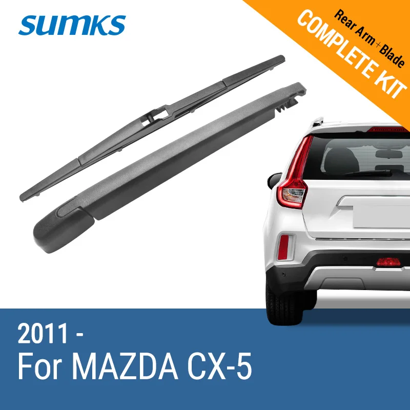 SUMKS задний стеклоочиститель и рычаг для MAZDA CX 5 2011 2012 2013 2014 2015 2016 2017|rear wiper|rear wiper arm