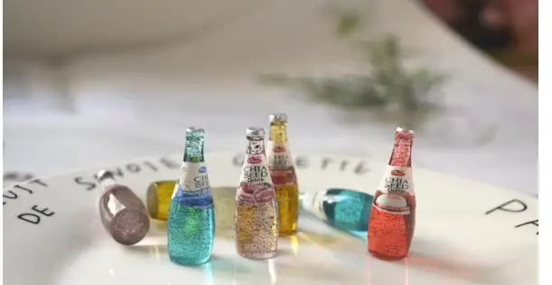 100 шт полимерная бутылка для сока Diy ручной работы Подвеска материал аксессуары