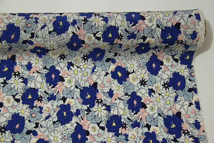 100% шелковое платье из крепдешина с принтом рубашка дизайнерская ткань для