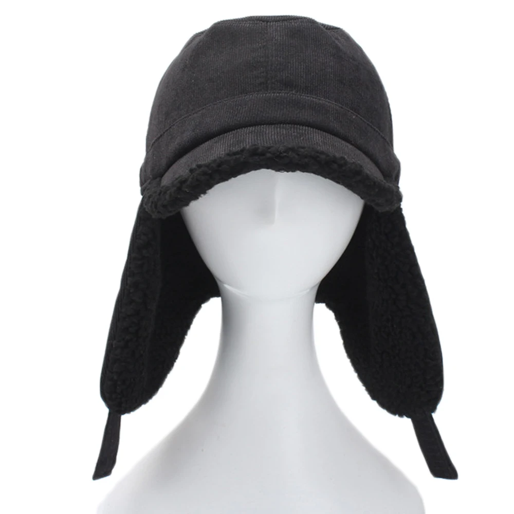 joejerry Bomber Hats Women Warm Corduroy Hat Cap Warmer Earflap Beanie Russian 2018 Winter | Аксессуары для одежды