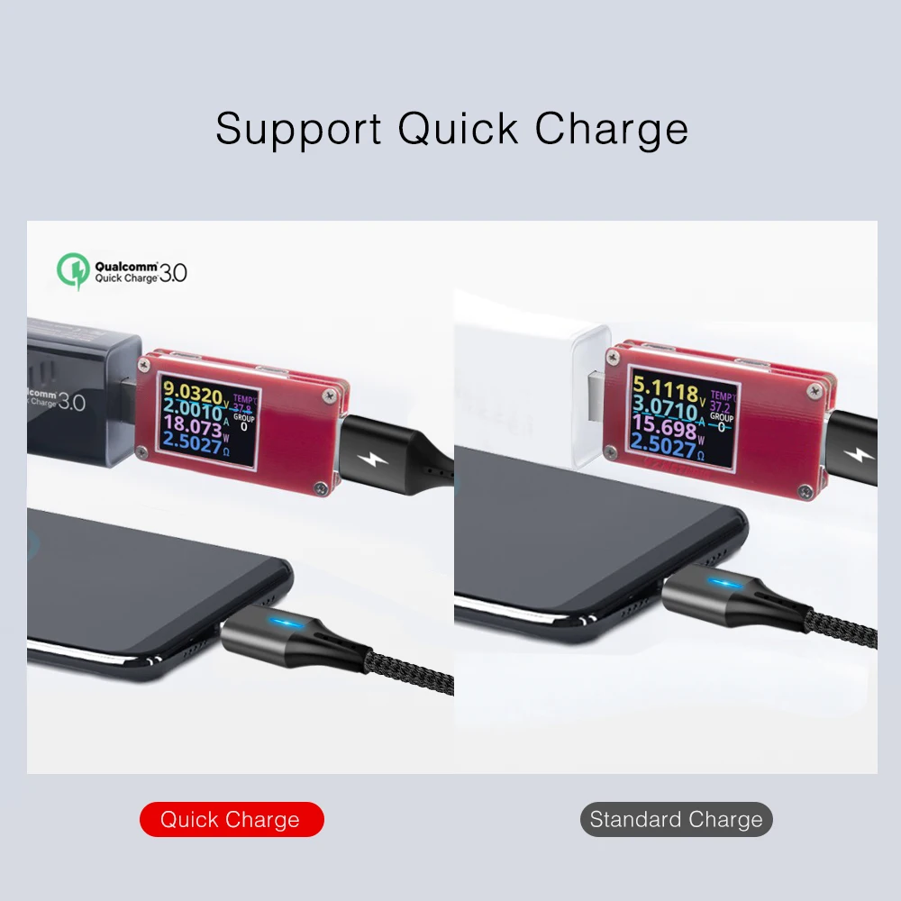 A.S двусторонний Micro USB кабель Магнитный для передачи данных iPhone Samsung S10 Тип C