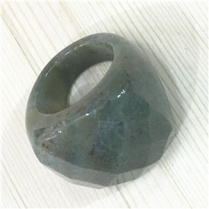 Indian agate Хит, модные натуральные черные, зеленые, синие кольца с агатами, большие кольца для женщин и мужчин, кольцо на палец для мужчин и женщин, ювелирные изделия - Цвет основного камня: Indian agate