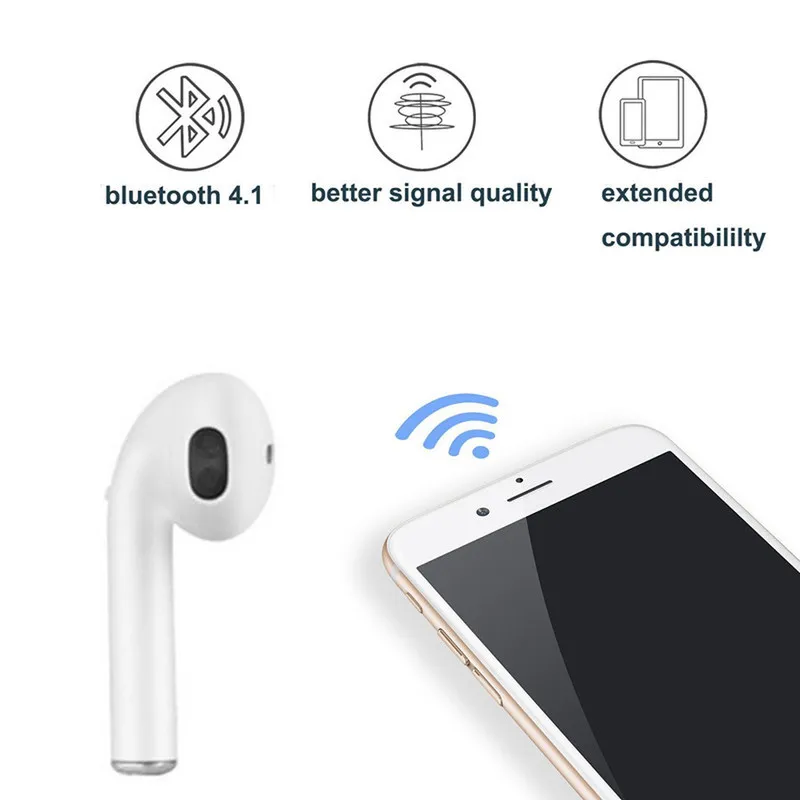 Беспроводные наушники LAMILA I7 I9S Bluetooth-гарнитура внутриканальные невидимые