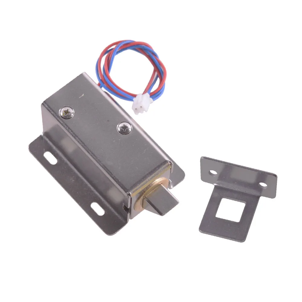 12V 24V Универсальный двери шкафа Электрический замок язык в сборе