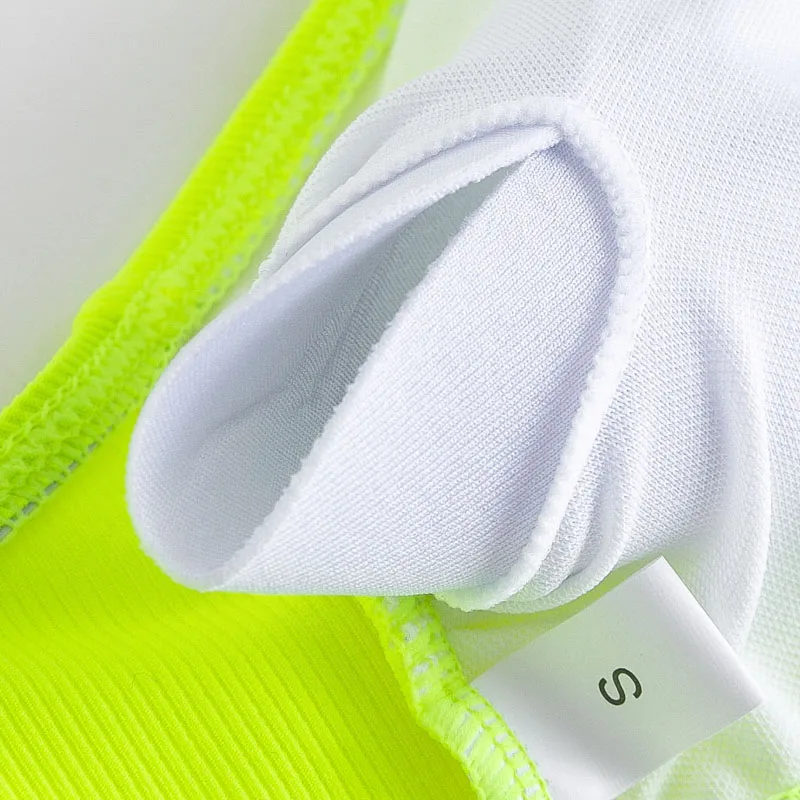 Куркума высокая Талия бикини 2019 микро сексуальный неоновый купальник женский