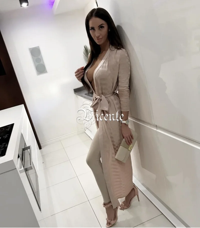 Распродажа по размеру VC! Модный подиумный жаккардовый кардиган B * lmain с