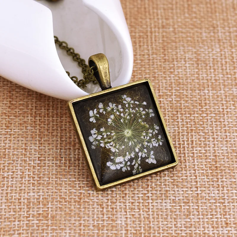 Ожерелье с подвеской в виде купола из закаленного стекла ожерелье для женщин |