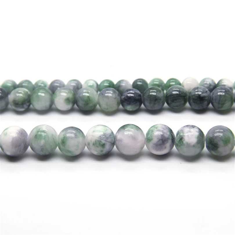 6 style Double color Natural Taishan 6-12mm Loose the stone beads for fashion jewelry making | Украшения и аксессуары
