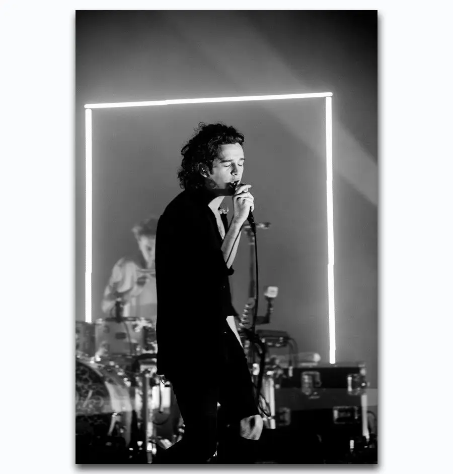 Художественная печать 1975 дюймов музыкальная группа Мэтью Хелли Росс 14x21 24x36 27x40