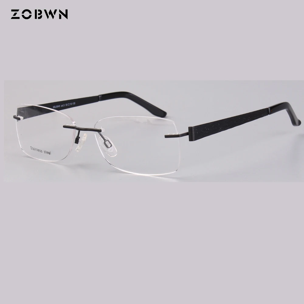 

Fashion Optical Eyeglasses Frame myopia Rimless Metal Women Spectacles Eye glasses Oculos de Grau Eyewear Prescription Eyewear