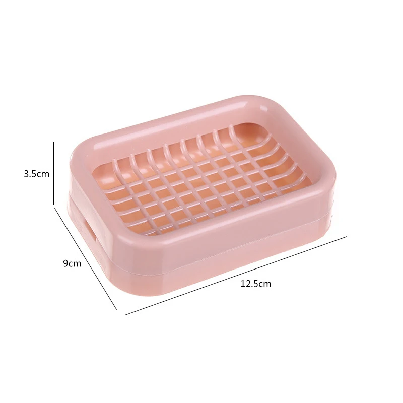 Портативная Коробка для мыла GOALONE с двойным слоем Женская дорожная мыльница