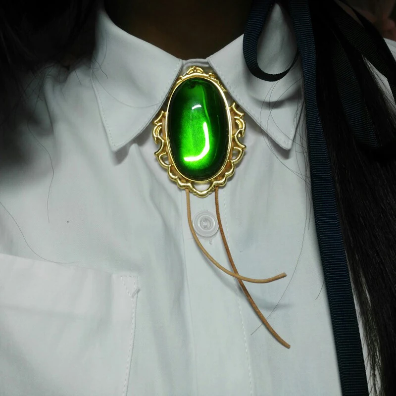 Ожерелье с винтажной подвеской в стиле аниме фиолетовое ожерелье Evergarden для