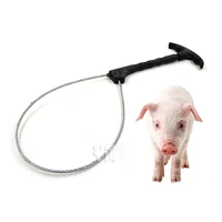 stainless steel wire catch pigs lasso quality steel wire tying tools animal husbandry pig farming pig lasso equipment