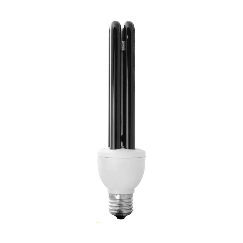 220V УФ 365nm насекомых черный светильник E27 20 Вт солнечной энергии бактерицидные