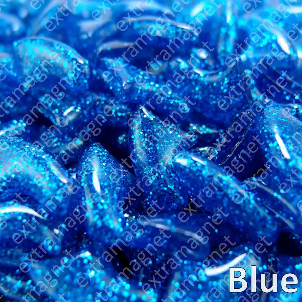 Blue 20 шт. мягкие колпачки для ногтей для кошек+ 1x клей+ 1x аппликатор/* XS, S, M, L, чехол, кошка, лапа, коготь, zqy*/ - Цвет: Blue