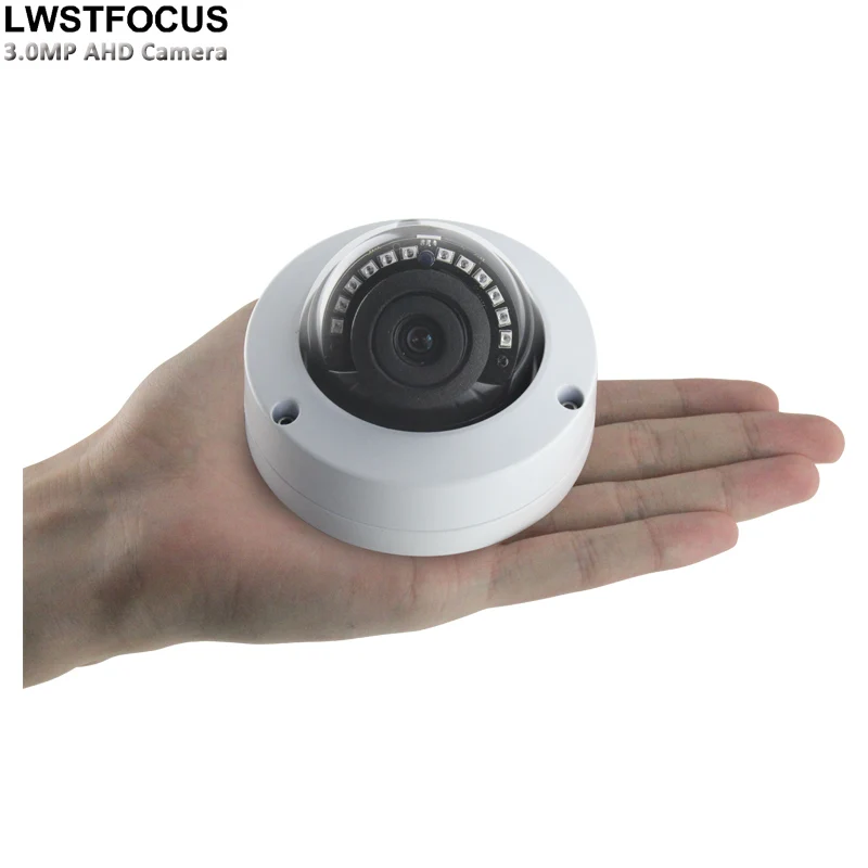 Новые металлические vandalproof + Водонепроницаемый IP66 Открытый 2 в 1/AHD/TVI Камера 3.0mp PK 2mp