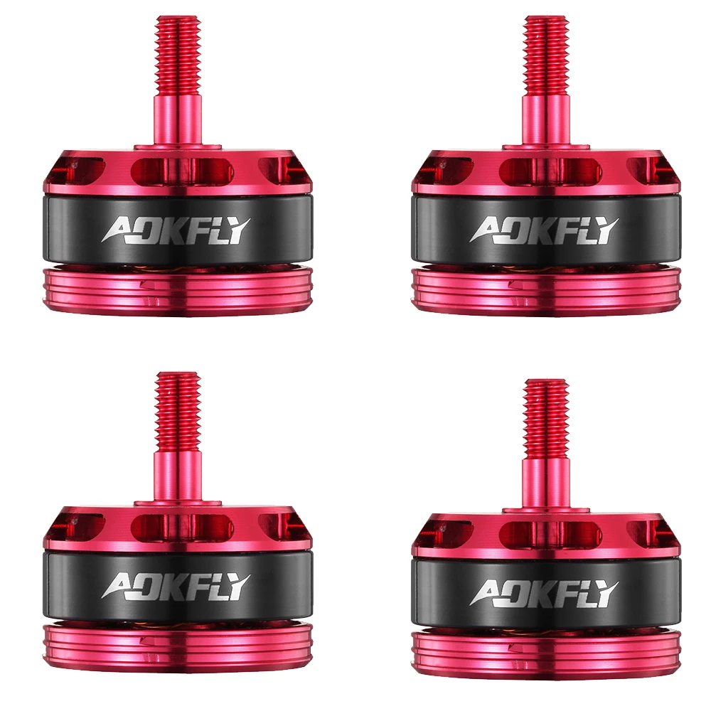 2205 бесщеточный двигатель RC Дрон двигатель AOKFLY DR серия 2300KV/2500KV красный/фиолетовый для FPV квадрокоптера RC модель игрушки 4 шт