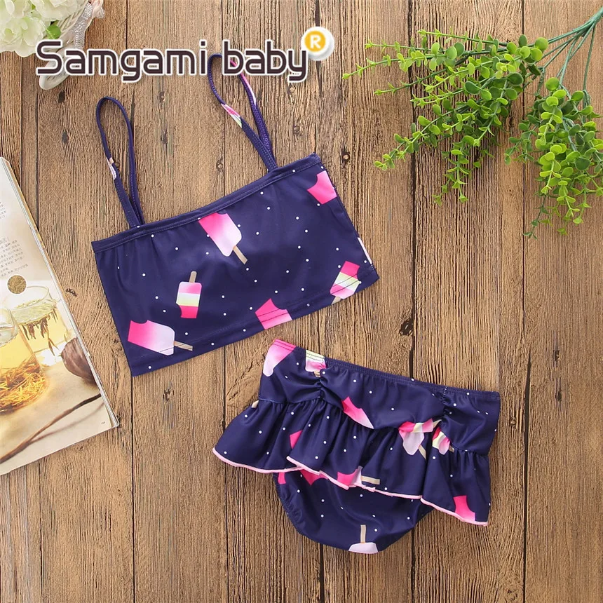 Комплект одежды SAMGAMI BABY Mommy and Me купальники для девочек одежда родителей и детей