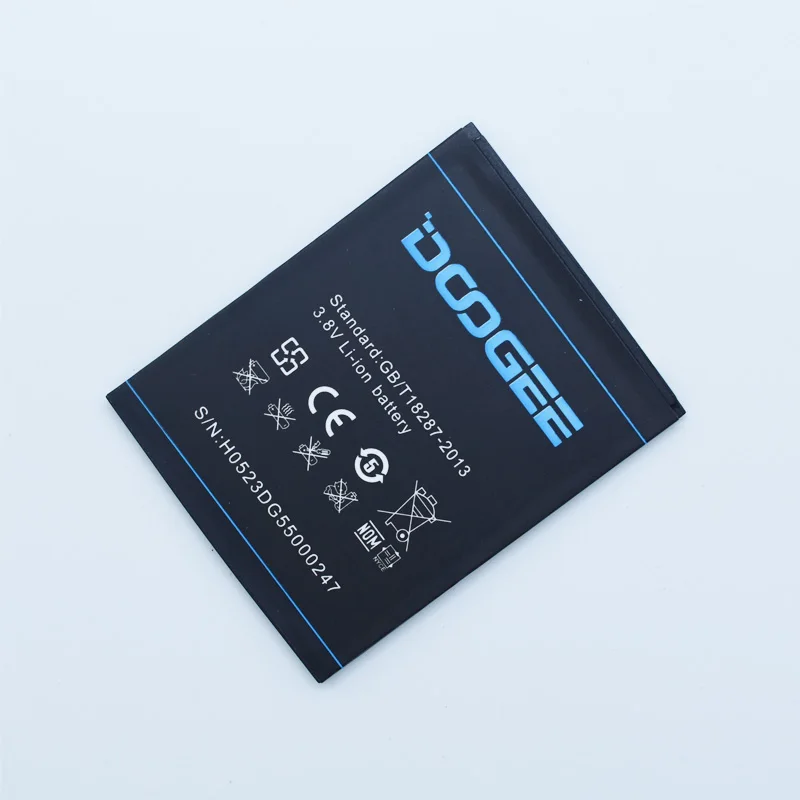Hekiy B-DG550 DG550 Original Cell Phone Battery For Doogee Dagger 550 2600mAh Real Capacity Replacement Batteries Best Quality | Мобильные