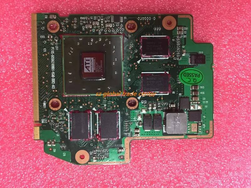 

Original For Toshiba A300 A305 laptop ATI Video Card 512MB V000121530 216-0683008 video graphics cards full tested
