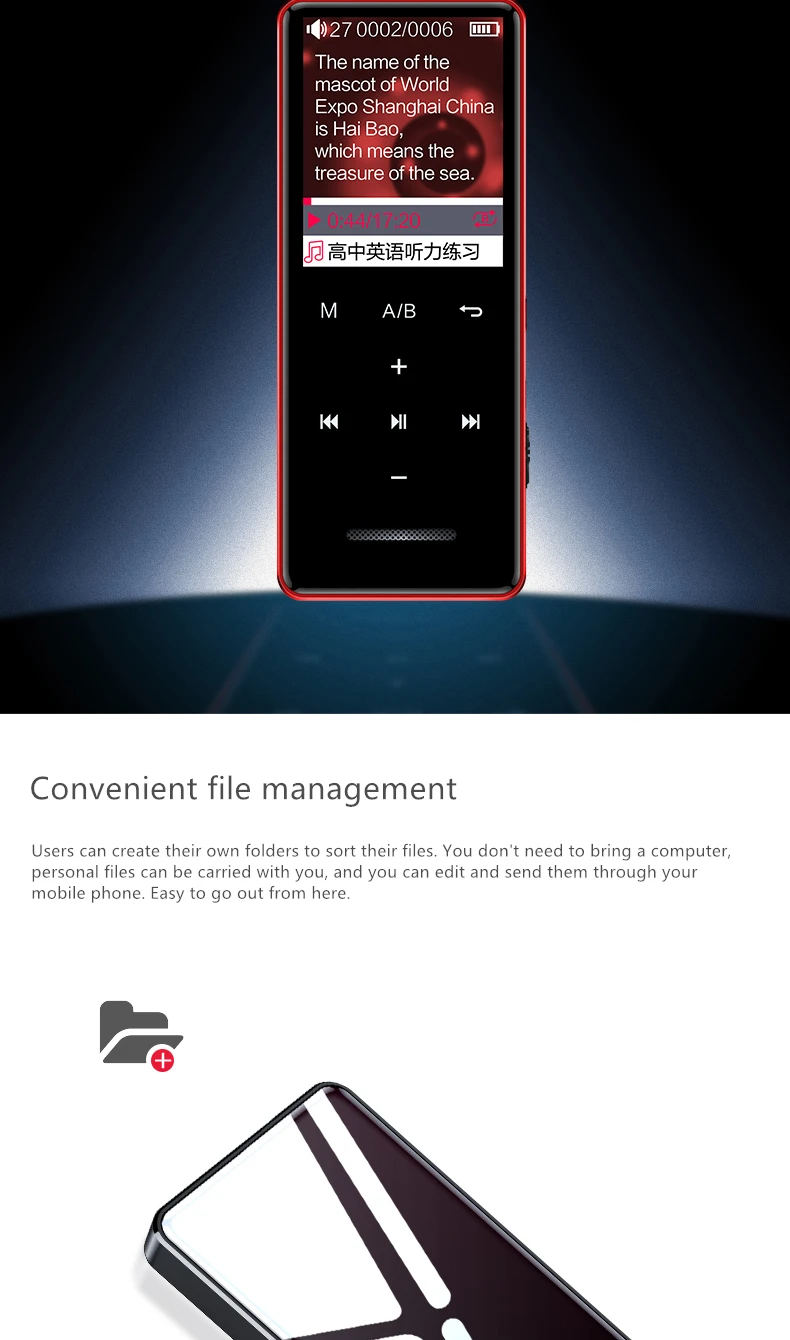 X5 Bluetooth MP3 MP4 музыкальный плеер hifi спортивный Walkman рекордер видео изображение вид динамик Дети обучения сенсорный экран walkma