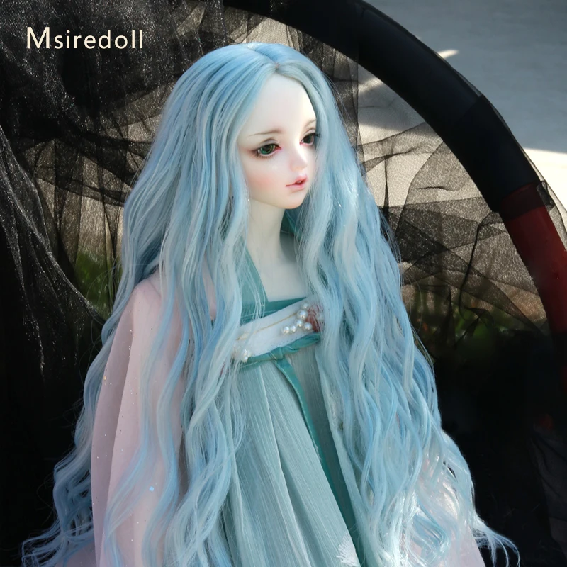 Аксессуары для кукол Msiredoll BJD 1/3 парик из термостойкого волокна с большими