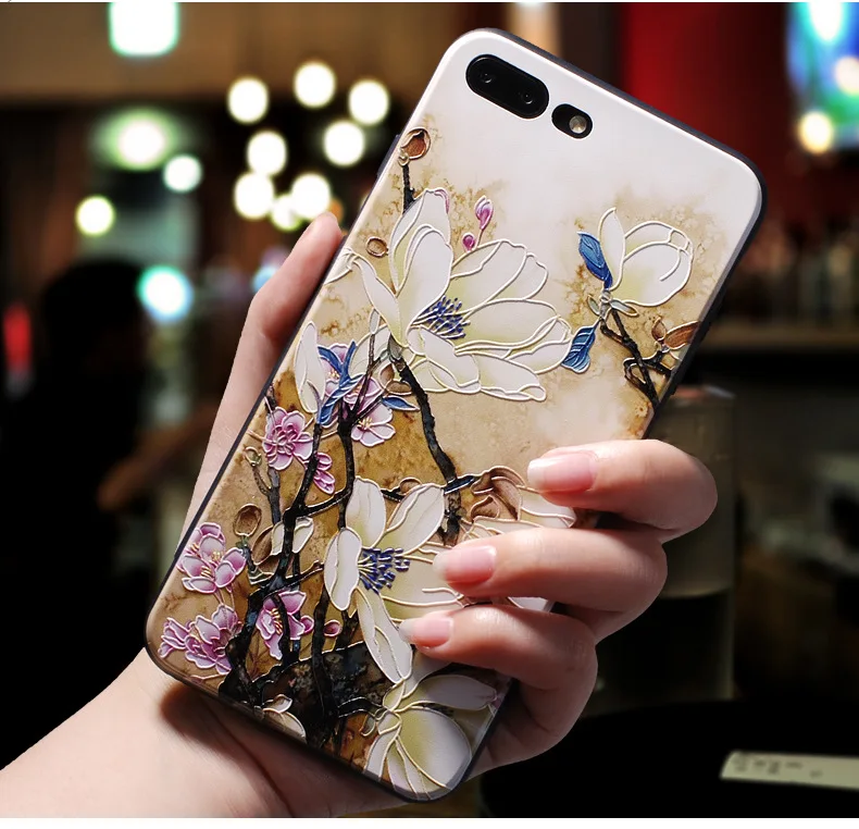Подходит для iphone6 7 8 x xr xmax мобильный телефон оболочки окрашенные 3D тисненые сливы