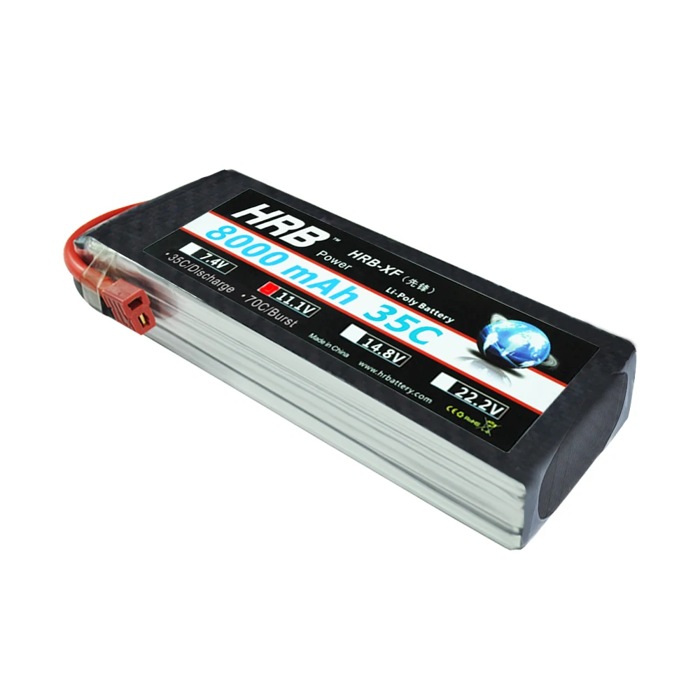 HRB RC Bateria AKKU Lipo 3 S Батарея 11 1 В 8000 мАч 35C MAX 70C автомобиль Traxxas Дрон для Вертолет