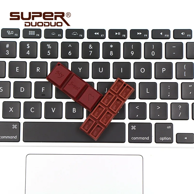 Сладкий шоколад usb флэш 64 Гб Флешка в форме героя мультика палка 32 ГБ 16 ГБ 8 ГБ usb флэш-накопитель палочки памяти Флешка лучший gif