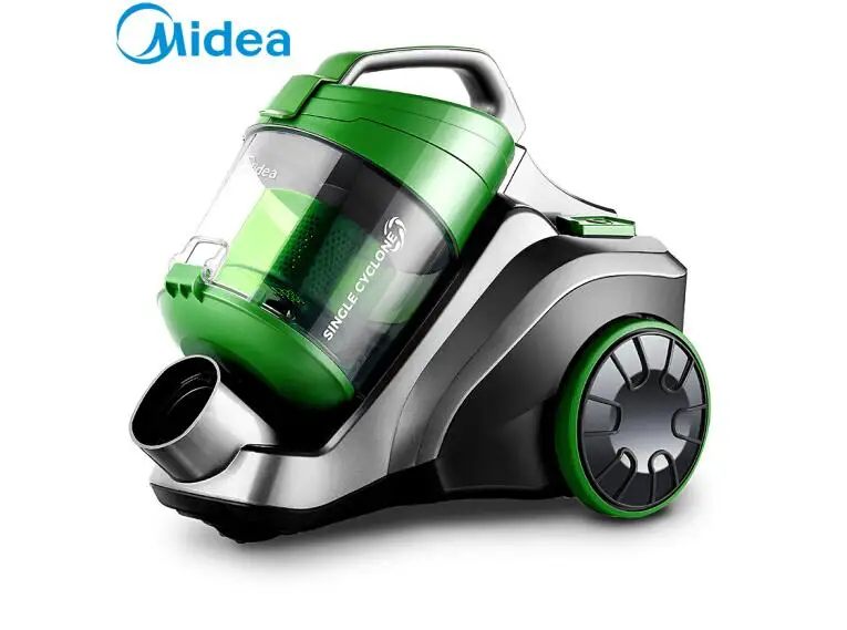 Пылесос Midea бытовой без расходных материалов зеленый с низким уровнем шума 220 230 240