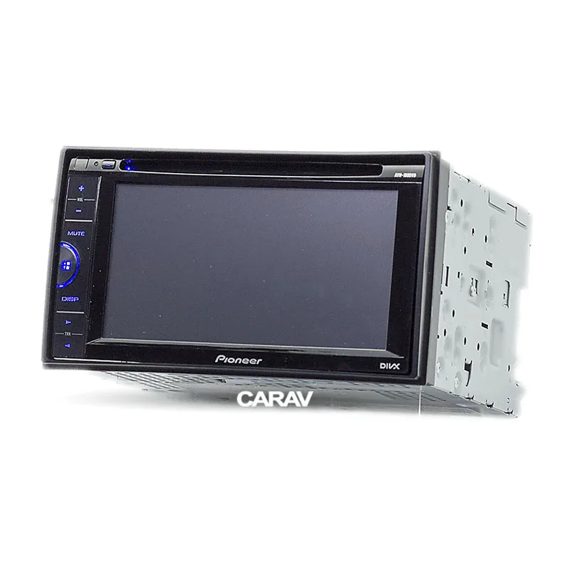 Radio Fascia for NISSAN Almera Latio Sunny Tiida X-Trail Qashqai Double Din DVD Stereo CD Panel Dash Mount CARAV 11-123 | Автомобили и