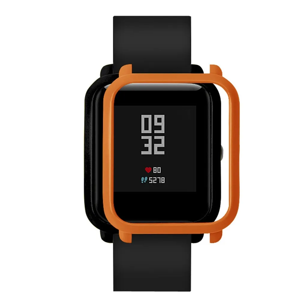 Защитная тонкая цветная рамка для экрана, защитный чехол для Huami Amazfit Bip Younth Watch с защитной пленкой для экрана L0321
