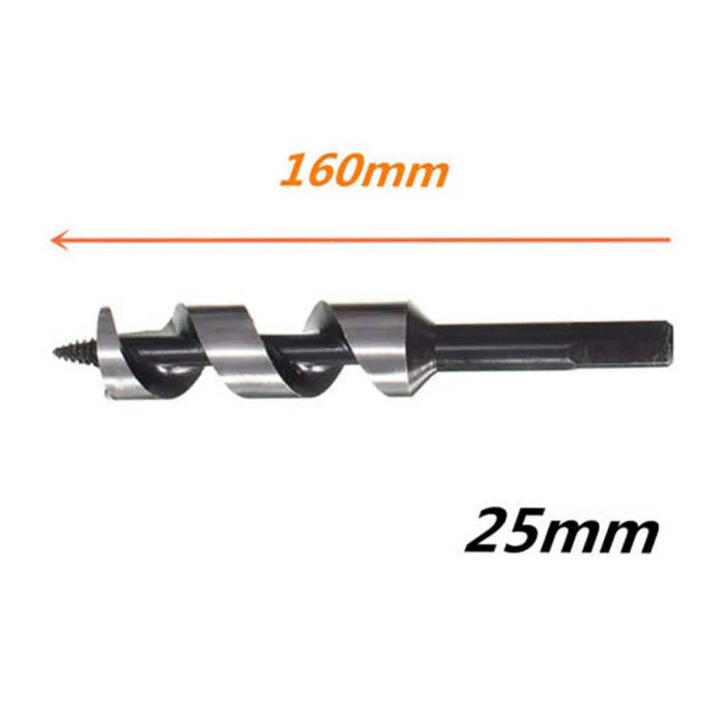 

Professional Home Garden Auger Spiral Drill Bit Hex Shank Brad Point Drill Auger Yard Gardening Bedding Wooden Hole Digger Tool