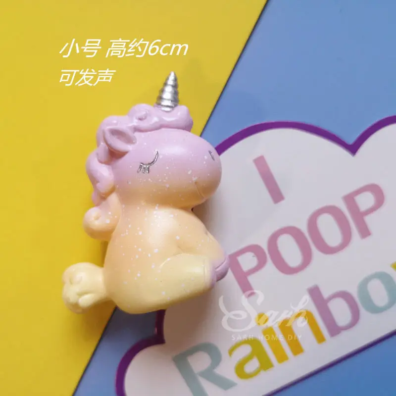 1pc unicorn Планета НЛО астронавт топперы для тортов, украшение на день рождения Детские вечерние украшения для выпечки прекрасные подарки - Цвет: 1pc unicorn