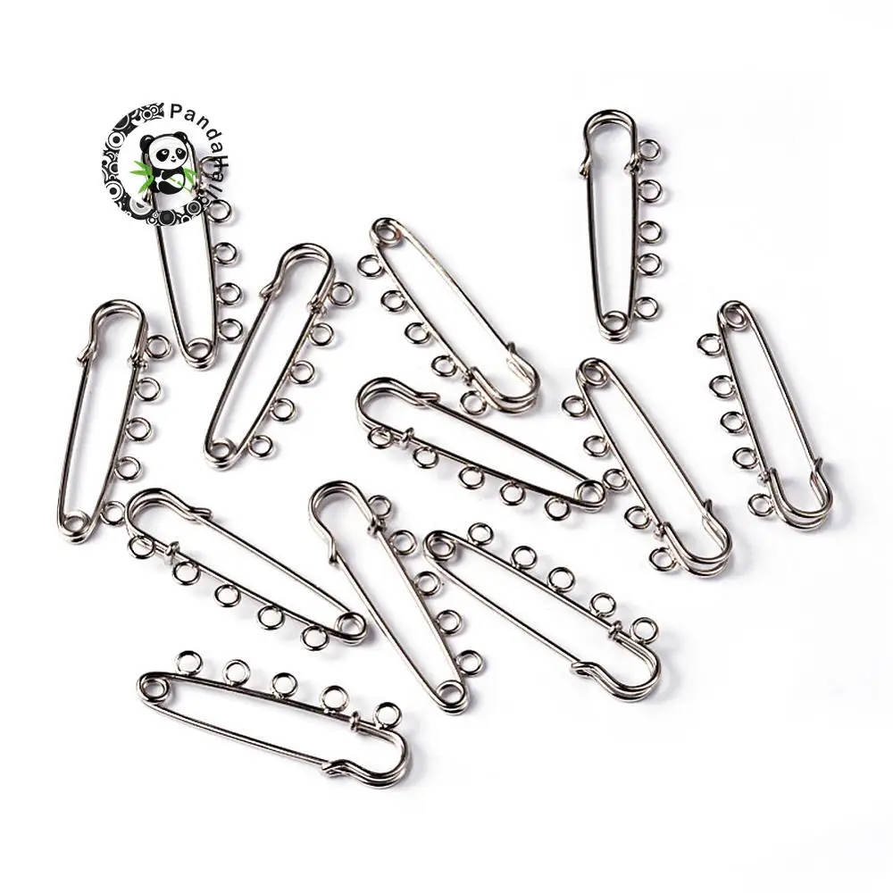 200 шт. Металлические Булавки с 5 отверстиями 16 х50 мм|find 5|kilt pinsjewelry making |