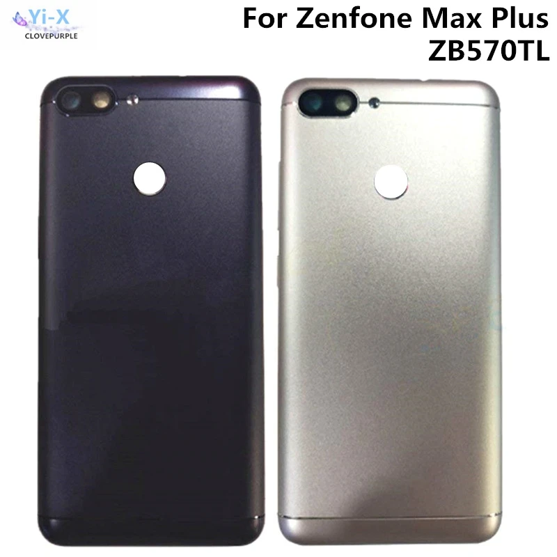 10 шт./лот Задняя крышка батареи Корпус для Asus Zenfone Max Plus ZB570TL корпус с камерой