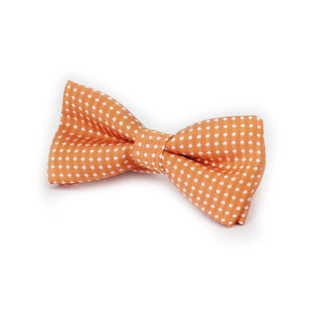 Детские регулируемые галстуки бабочки в горошек для свадебной вечеринки|bow tie