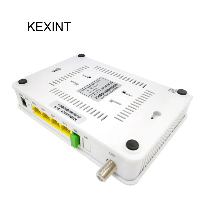 Трансивер KEXINT GPON/GEPON ONU FTTH 4Port OLT 1GE + 1PON со встроенным WIFI ONU|gpon onu|ftth oltonu olt |