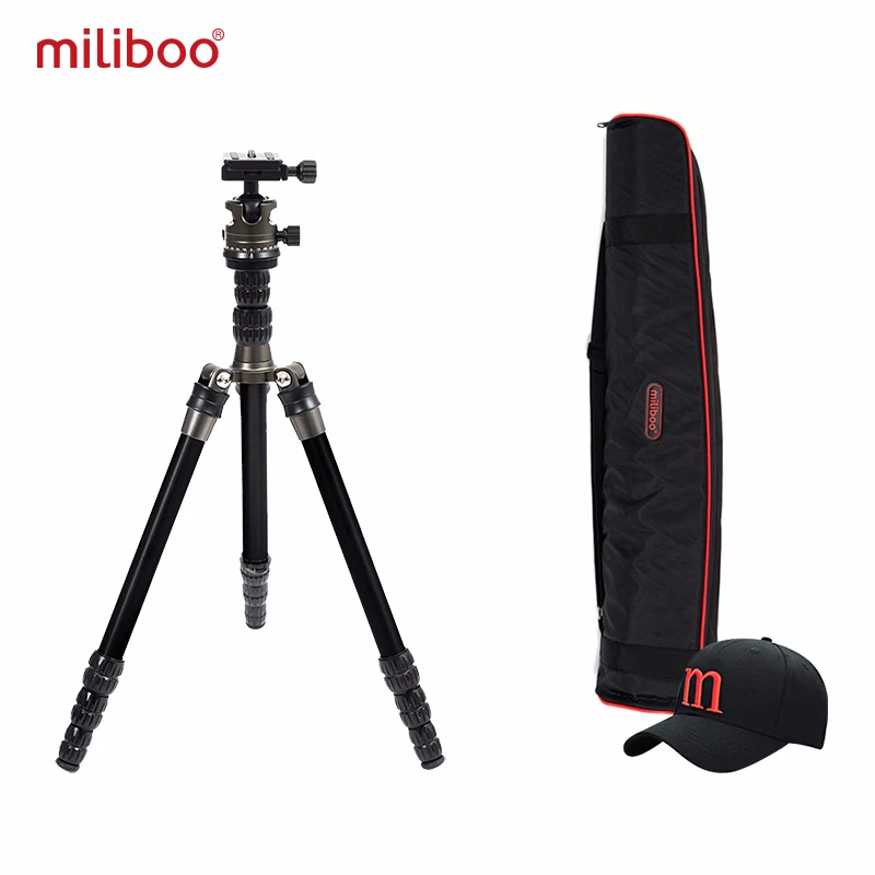 Miliboo MEB портативный углеродное волокно светильник вес путешествия Tripd 52 &quot/135 см