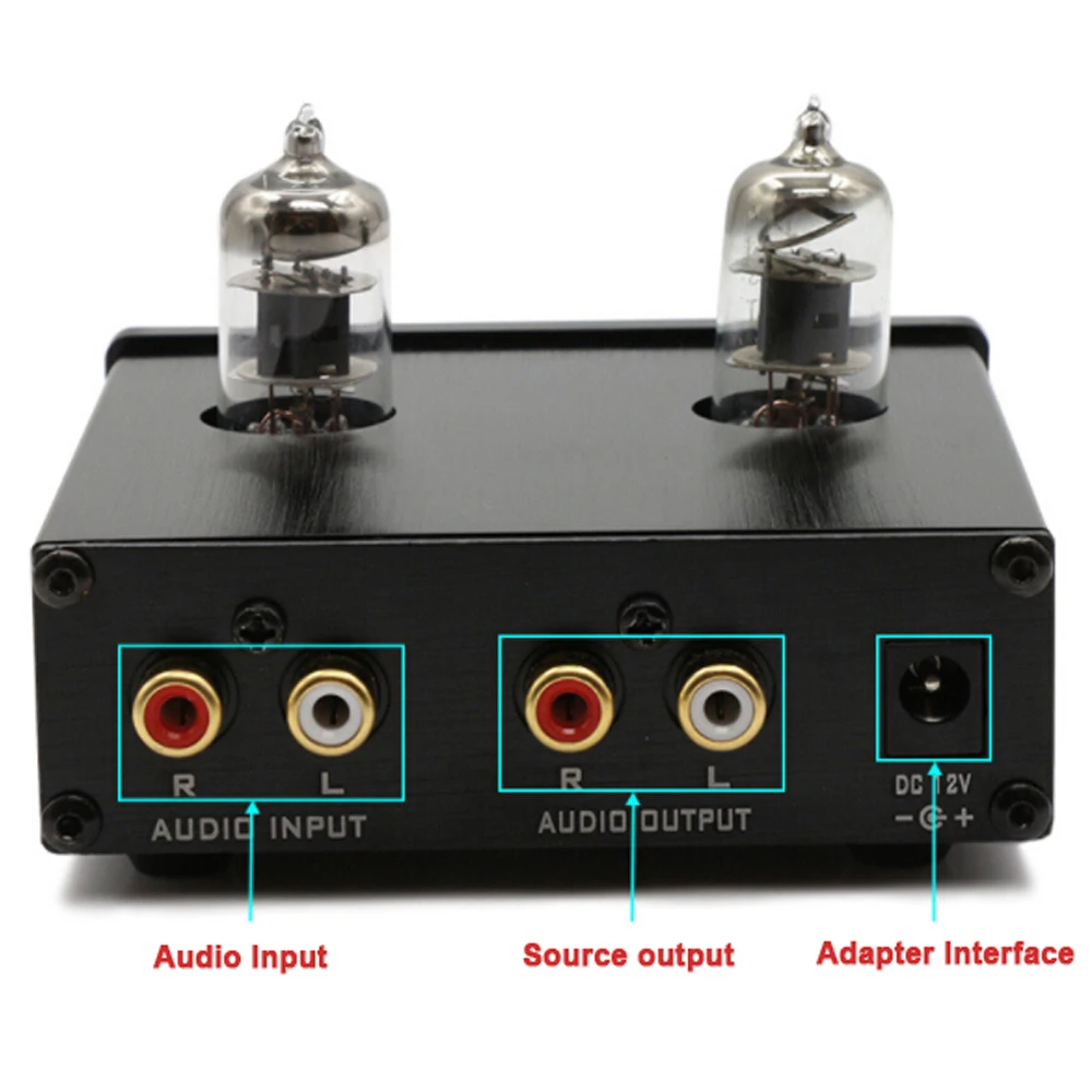 30 Вт 12 В вакуумная трубка 6J1 усилитель мощности Hi Fi предусилитель DIY Preamp