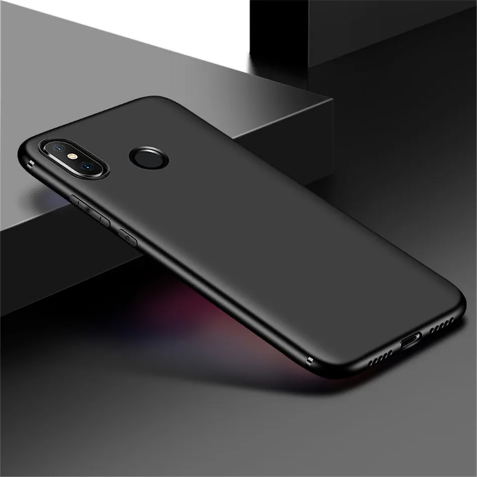 Матовый Мягкий силиконовый чехол из ТПУ Для XIAOMI Mi A1 A2 6 8 Lite SE 5X 6X Redmi 6A Pro 5 Plus 5A 4A 4X Note
