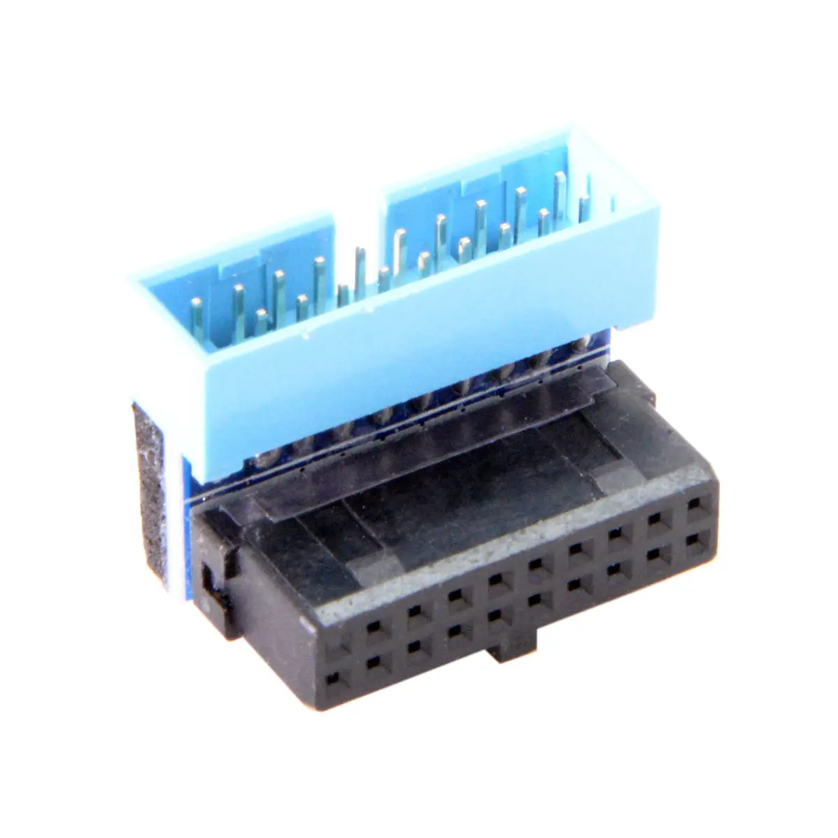 Cablecc USB 3.0 20pin удлинитель для DELL HP Lenovo USB3 материнская плата вверх угловой вниз