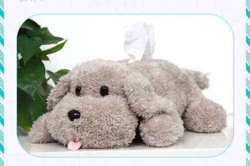 Аниме Юри! На льду Victor Makkachin Пудель плюшевая коробка для ткани собака игрушка бумажная коробка