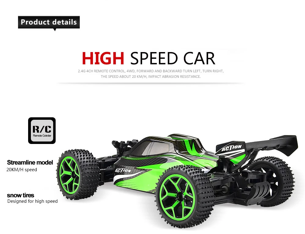 Радиоуправляемая машина 4WD 1/18, машинка с дистанционным управлением, радиоуправляемая машина, радиоуправляемая машина, игрушки для детей, подарки