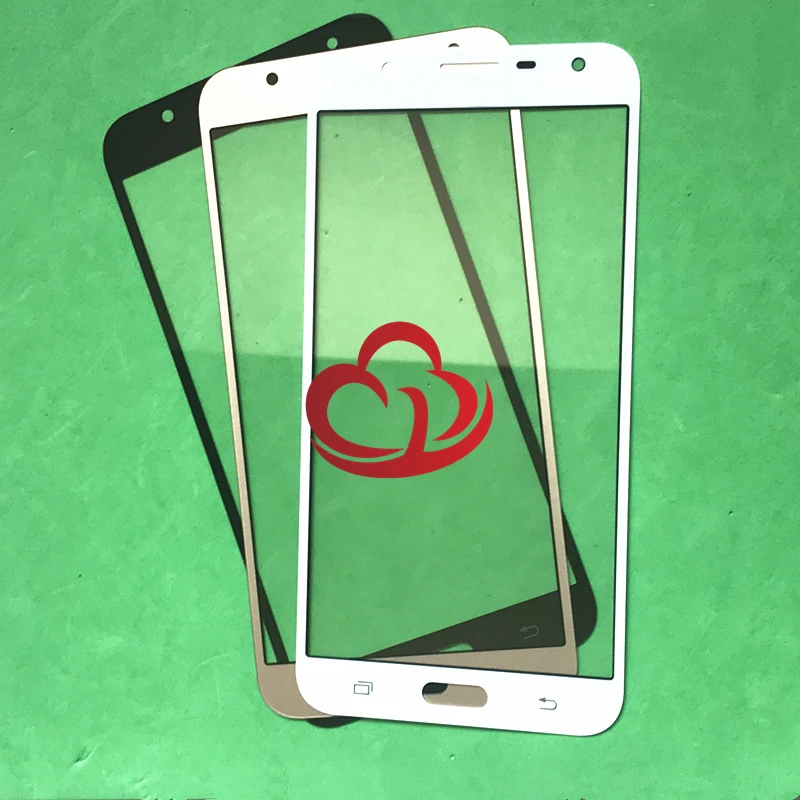 Сменное ЖК стекло для фронтального сенсорного экрана внешний объектив Samsung Galaxy J7