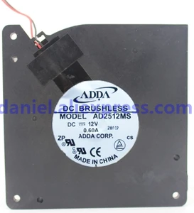 ADDA AD2512MS DC12V 0.6a 12032 12CM 120mm 120x32mm fan